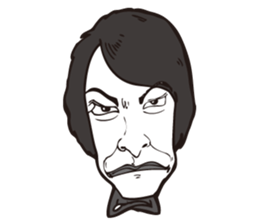 0.5mm Funny Expression sticker #4867561