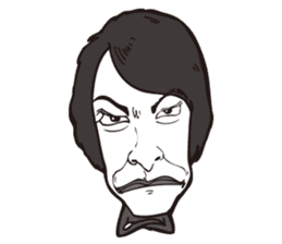 0.5mm Funny Expression sticker #4867561