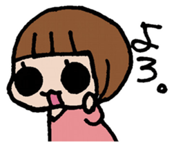 PUNINPU-Sticker of a greeting sticker #4868087