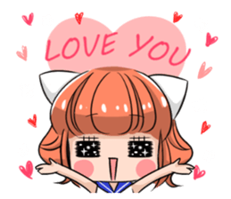 Tangerine sister sticker #4868667