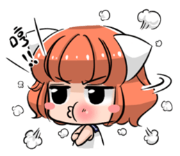 Tangerine sister sticker #4868682