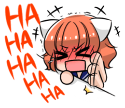 Tangerine sister sticker #4868686