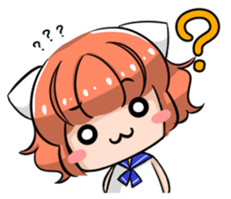 Tangerine sister sticker #4868691