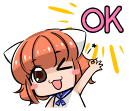 Tangerine sister sticker #4868693