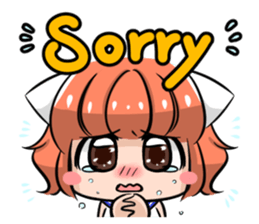 Tangerine sister sticker #4868694