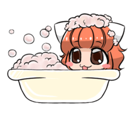 Tangerine sister sticker #4868696