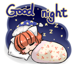 Tangerine sister sticker #4868699