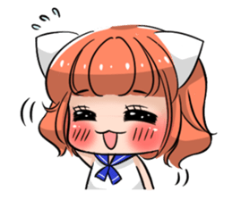 Tangerine sister sticker #4868701