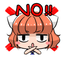 Tangerine sister sticker #4868702