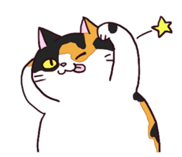 Syo-chan,calico cat sticker #4869466