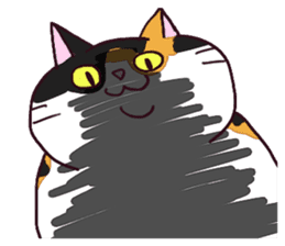 Syo-chan,calico cat sticker #4869469