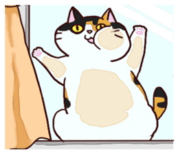 Syo-chan,calico cat sticker #4869487