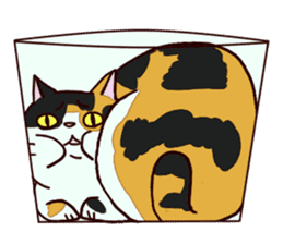 Syo-chan,calico cat sticker #4869495
