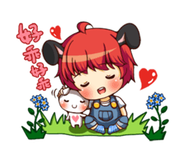 cow+bear=rabbit2-cute rabbit sticker #4869564