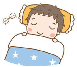 Eyeglasses Boy sticker #4869762