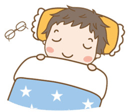 Eyeglasses Boy sticker #4869762