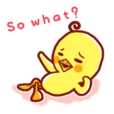 Life's chick sticker #4870160