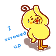 Life's chick sticker #4870175