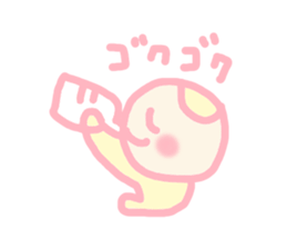 Hello baby chan 3 sticker #4870341