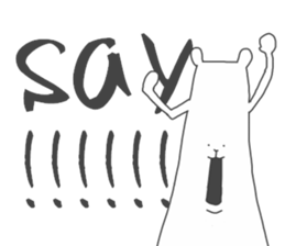 Rough Bear sticker #4870620