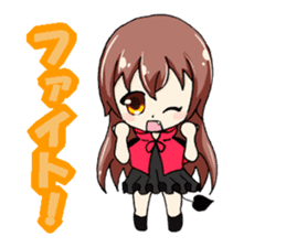 Hachinin no akumakko sticker #4871784