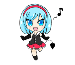 Hachinin no akumakko sticker #4871790