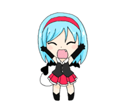 Hachinin no akumakko sticker #4871791