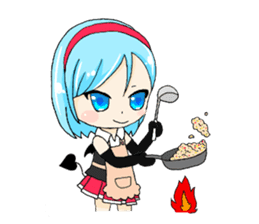 Hachinin no akumakko sticker #4871792