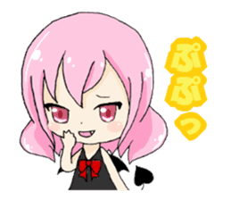 Hachinin no akumakko sticker #4871799