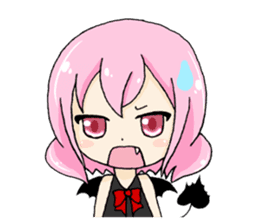 Hachinin no akumakko sticker #4871800