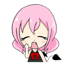 Hachinin no akumakko sticker #4871801