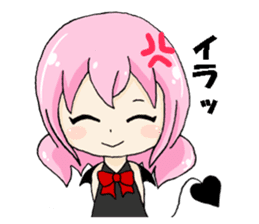 Hachinin no akumakko sticker #4871803