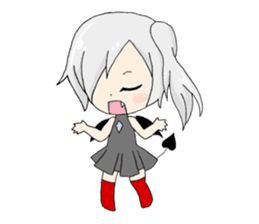 Hachinin no akumakko sticker #4871805