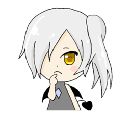 Hachinin no akumakko sticker #4871806