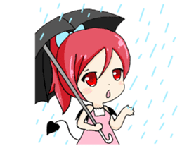 Hachinin no akumakko sticker #4871809