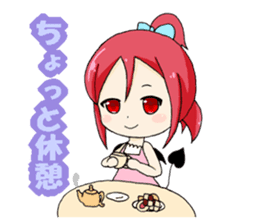 Hachinin no akumakko sticker #4871811