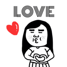 SWEET UGLY GIRL sticker #4872053