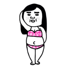 SWEET UGLY GIRL sticker #4872054