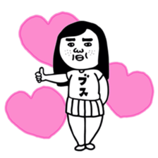 SWEET UGLY GIRL sticker #4872062