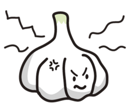 KAMISHIHI-NINNIkun -a garlic boy- sticker #4872406