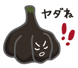 KAMISHIHI-NINNIkun -a garlic boy- sticker #4872407