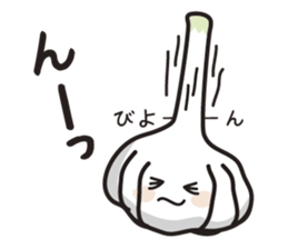 KAMISHIHI-NINNIkun -a garlic boy- sticker #4872410