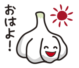 KAMISHIHI-NINNIkun -a garlic boy- sticker #4872412