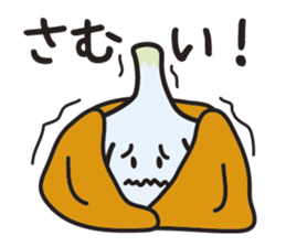 KAMISHIHI-NINNIkun -a garlic boy- sticker #4872418