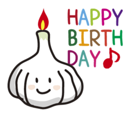 KAMISHIHI-NINNIkun -a garlic boy- sticker #4872422