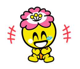 Japanese Yuruchara"Mikuchan" sticker #4872475