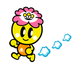 Japanese Yuruchara"Mikuchan" sticker #4872476