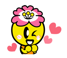 Japanese Yuruchara"Mikuchan" sticker #4872486