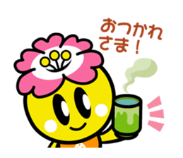 Japanese Yuruchara"Mikuchan" sticker #4872493