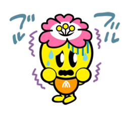 Japanese Yuruchara"Mikuchan" sticker #4872503